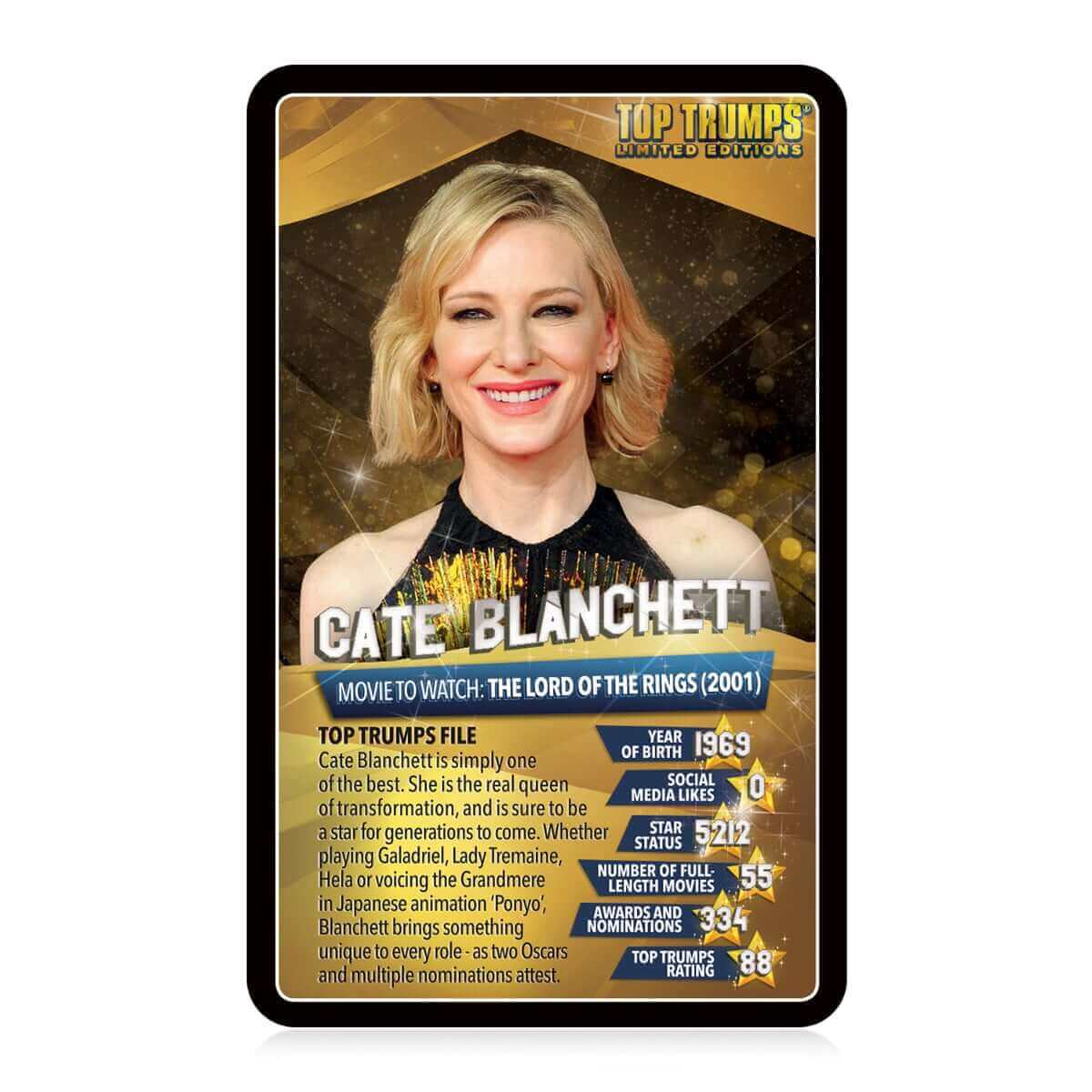 Top Trumps - Movie Stars Card Game - Image 3