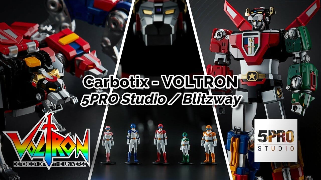 Voltron: Defender of the Universe 5Pro Studio Corbotix Series Action Figure by Blitzway - Image 3