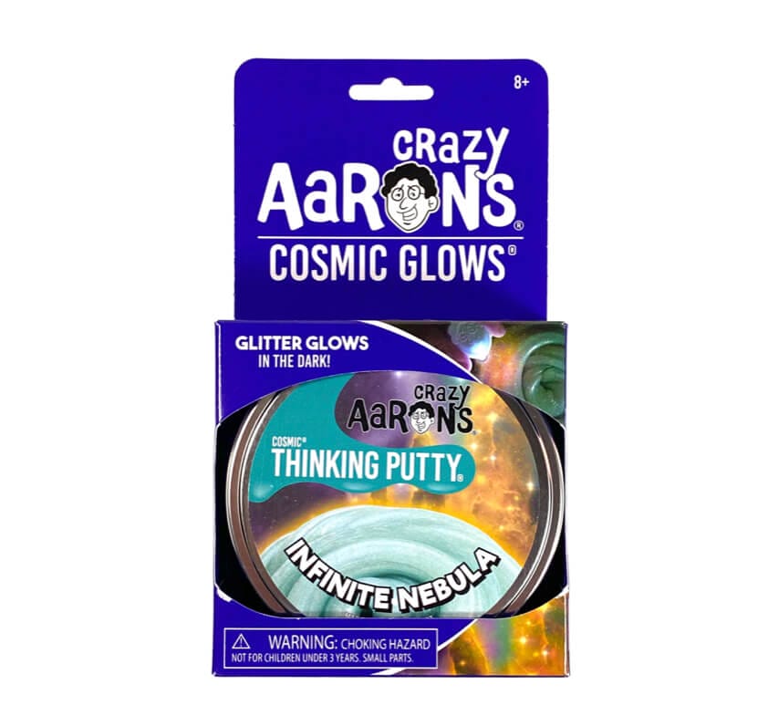 Crazy Aaron's Thinking Putty Cosmic Glows Infinite Nebula