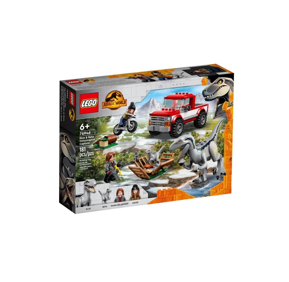 LEGO Jurassic World Blue Beta Velociraptor Capture 76946