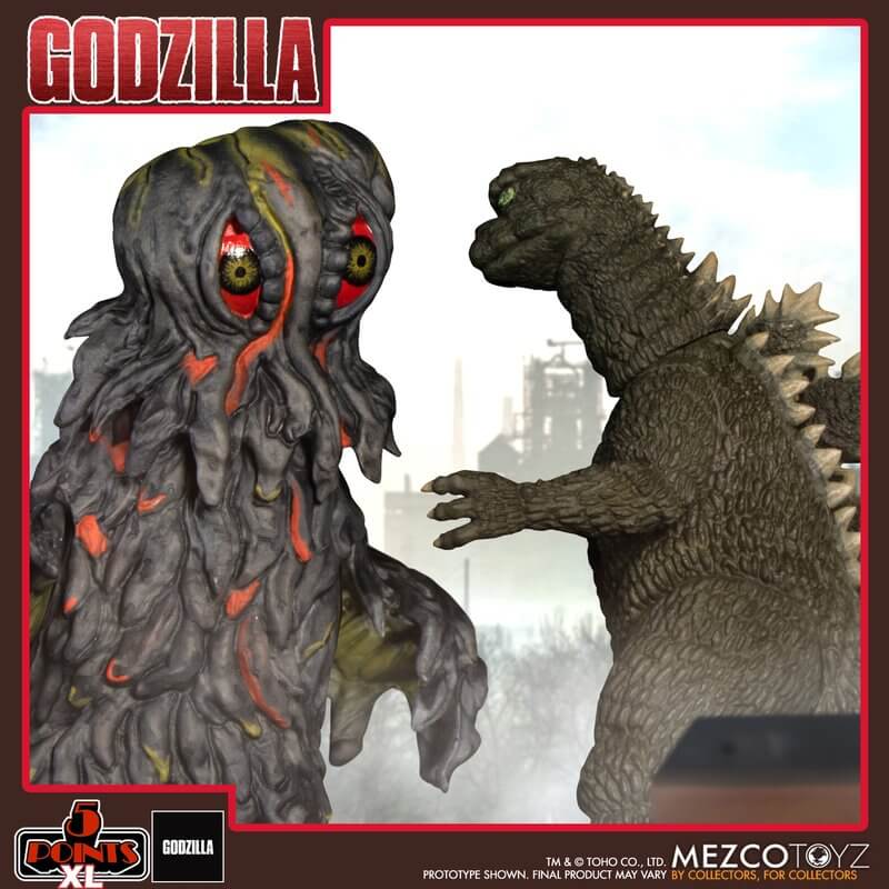 Godzilla vs. Hedorah (1971) Three Figure Boxed Set - Recognized as