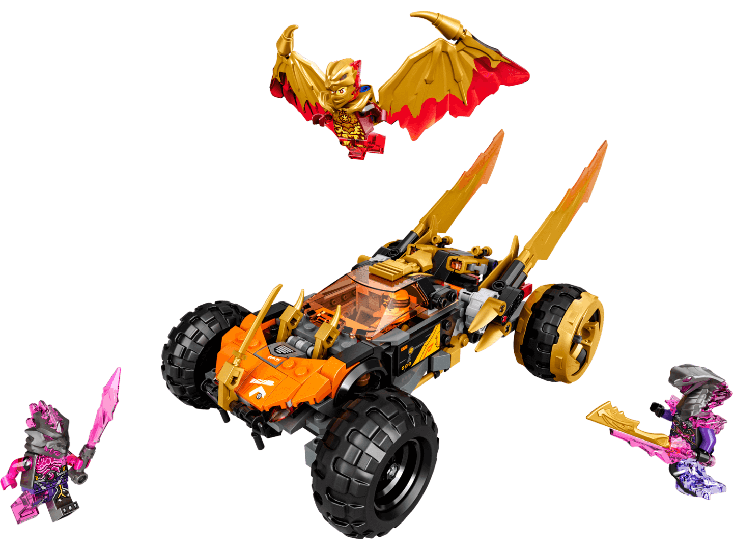 LEGO Ninjago Cole's Dragon Cruiser 71769 - Image 2