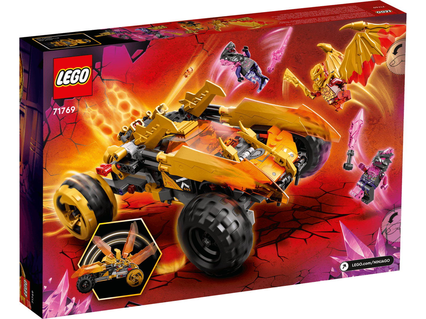 LEGO Ninjago Cole's Dragon Cruiser 71769 - Image 3
