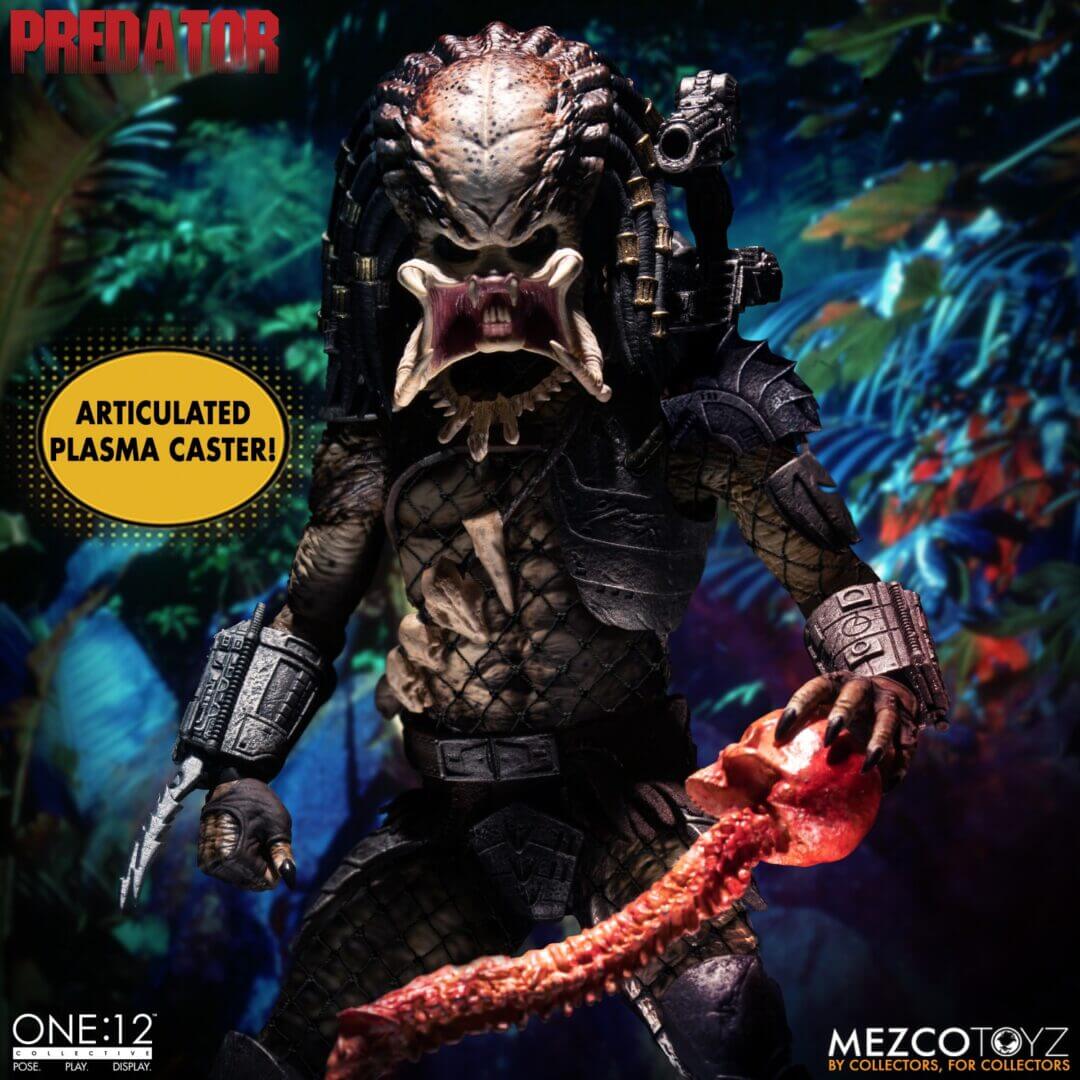 1:12 Scale Predator Collective Edition Action Figure by Mezco - Image 6