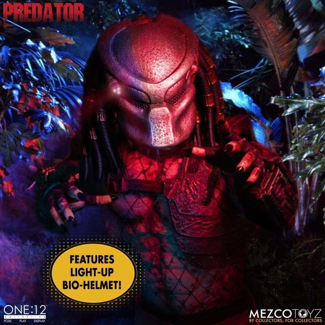 1:12 Scale Predator Collective Edition Action Figure by Mezco - Image 4