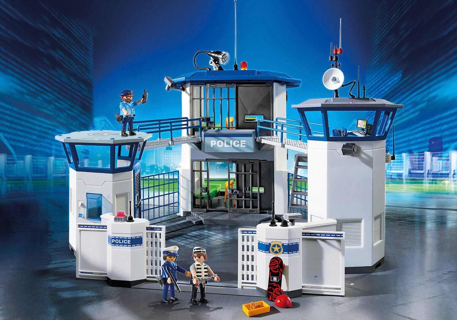 Playmobil Police Command Center with Prison 6919 - Image 3