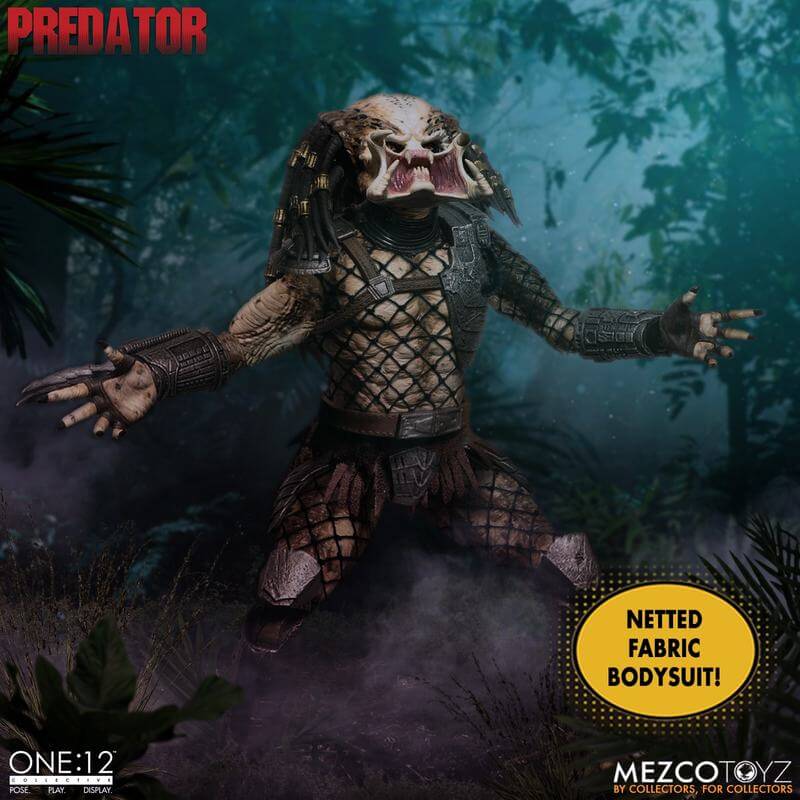 1:12 Scale Predator Collective Edition Action Figure by Mezco - Image 3