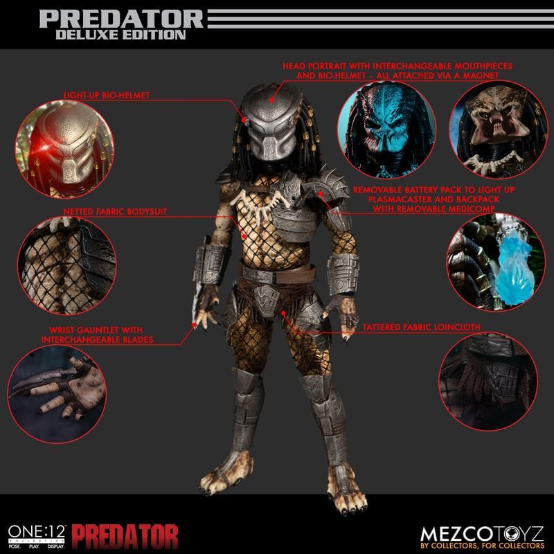 1:12 Scale Predator Collective Edition Action Figure by Mezco - Image 2
