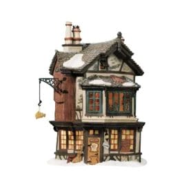 Department 56 Dickens' Village A Christmas Carol Ebenezer Scrooge's House by Enesco