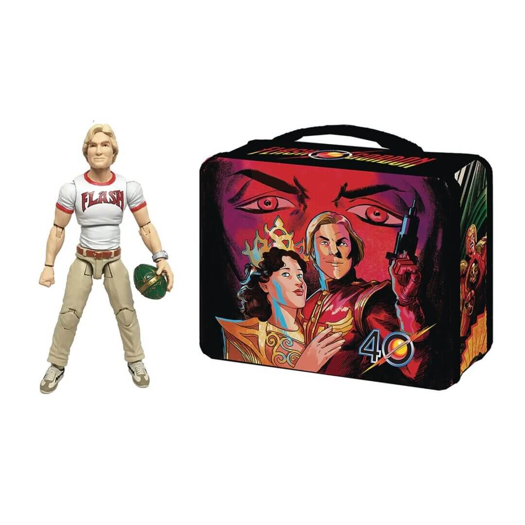 Flash Gordon Movie Flash Gordon Hero H.A.C.K.S. Figure with Lunchbox