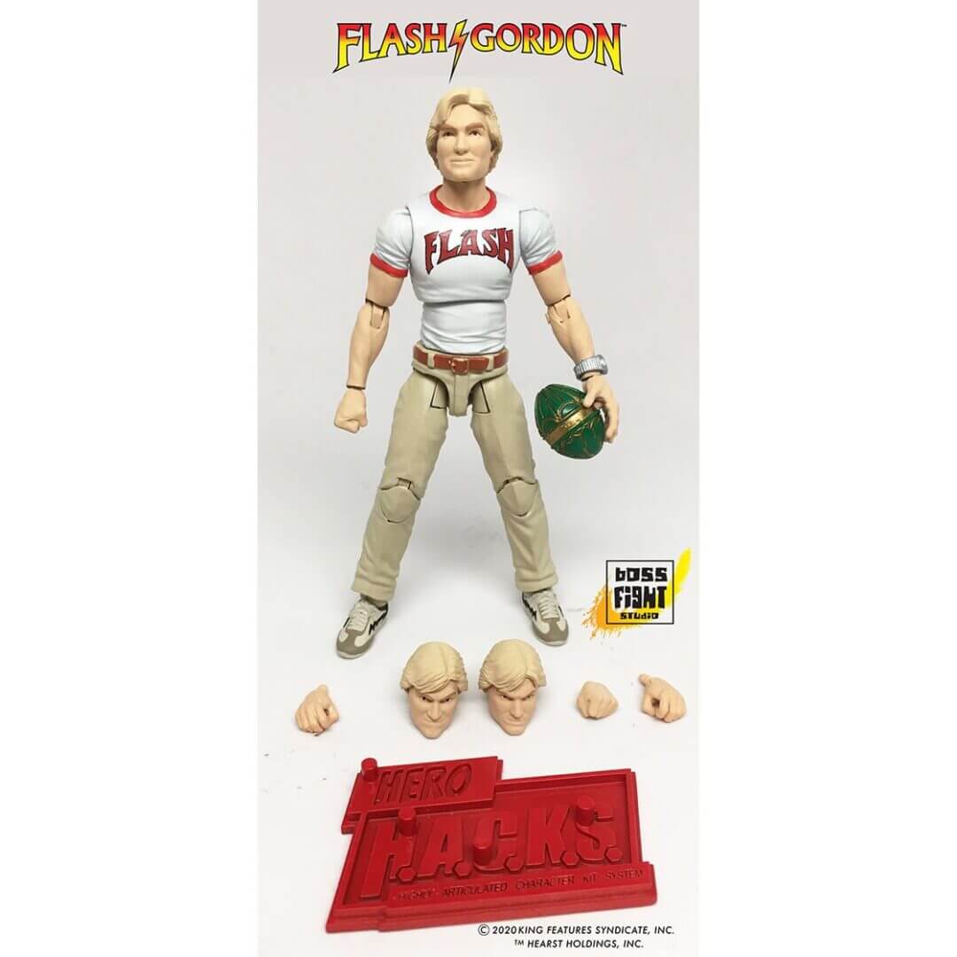 Flash Gordon Movie Flash Gordon Hero H.A.C.K.S. Figure with Lunchbox - Image 3