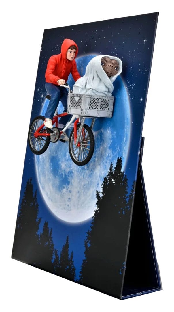 E.T. 40th Anniversary E.T. & Elliot with Bicycle Figure by Neca - Image 4