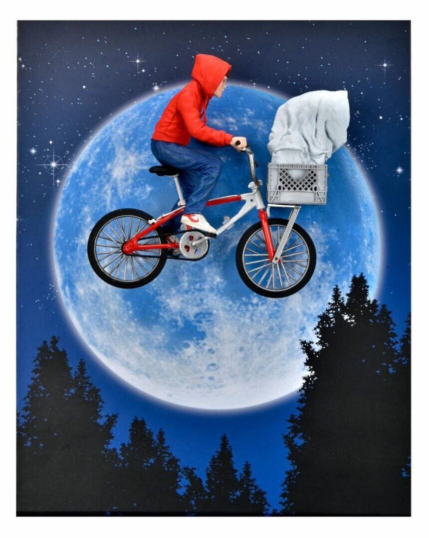 E.T. 40th Anniversary E.T. & Elliot with Bicycle Figure by Neca - Image 3