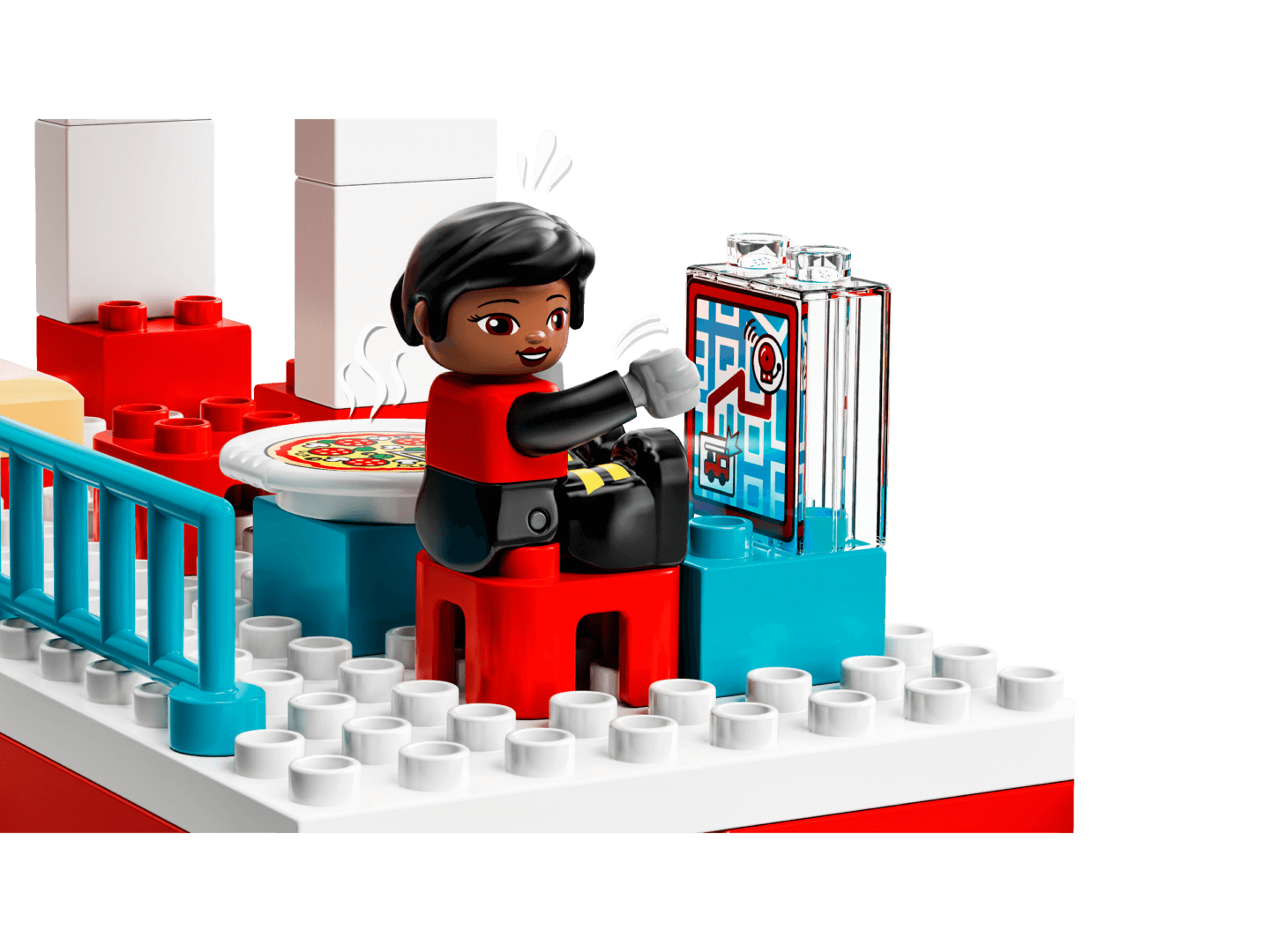 Lego Duplo Fire Station & Helicopter 10970 - Image 6