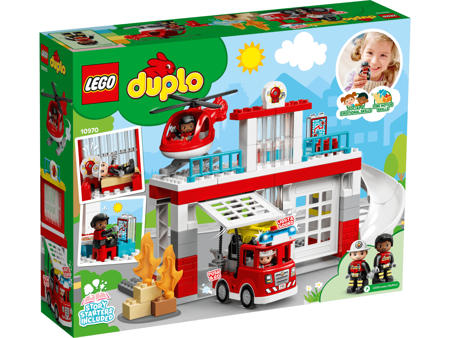 Lego Duplo Fire Station & Helicopter 10970 - Image 2