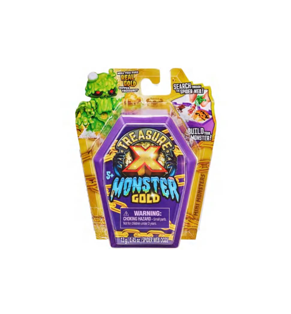 Treasure X Mini Monster Gold Mystery Pack - Recognized as one of