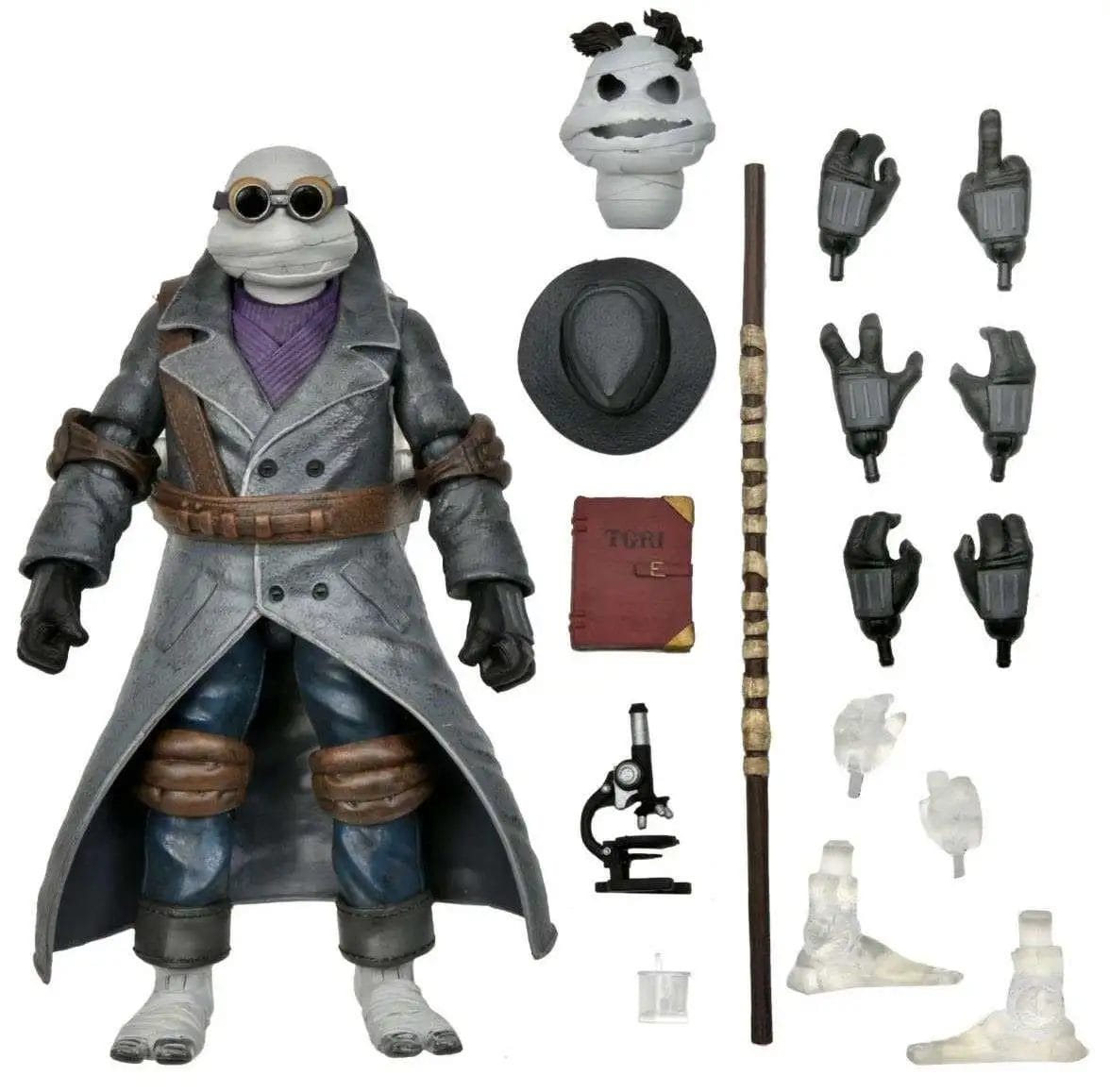 Universal Monsters x Teenage Mutant Ninja Turtles Ultimate Donatello as Invisible Man Action Figure - Image 7