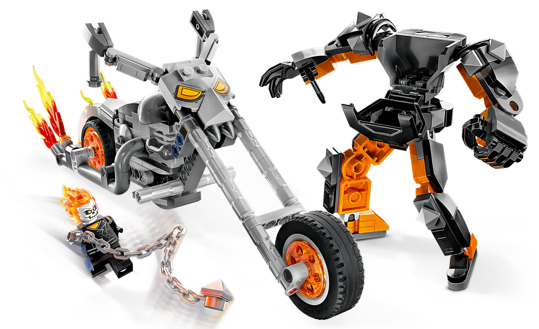 LEGO Marvel Ghost Rider Mech & Bike 76245 - Recognized as LEGO Marvel Ghost Rider Mech & Bike 76245 - Recognized as