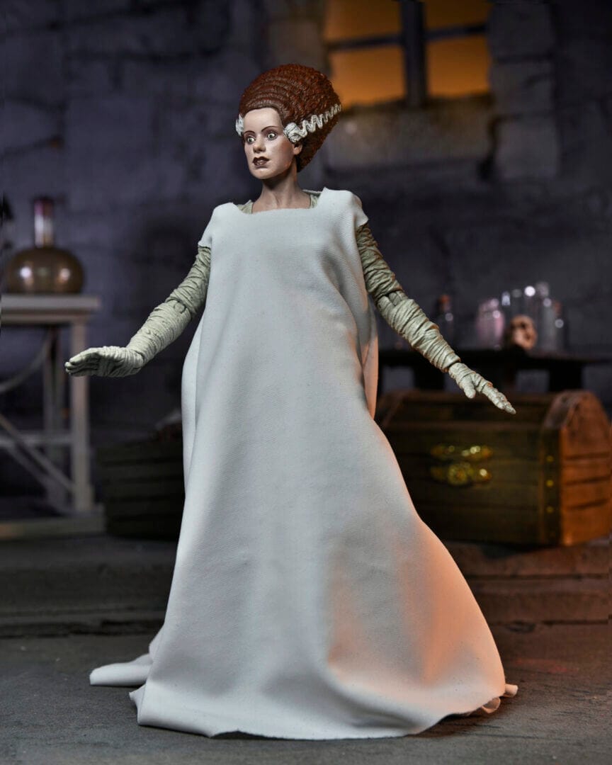 Universal Monsters Ultimate Bride of Frankenstein Color 7" Action Figure by Neca - Image 4