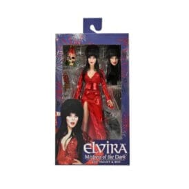Elvira "Red, Fright, and Boo" 8" Clothed Action Figure by Neca