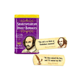 Shakespearean Insult Bandages by Archie McPhee
