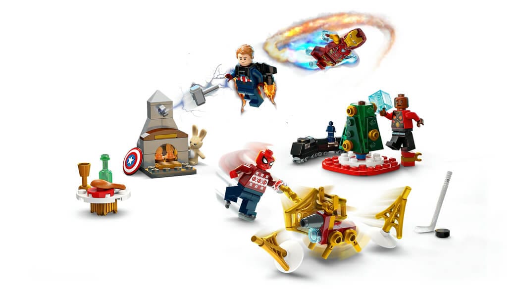 Lego spiderman advent online calendar