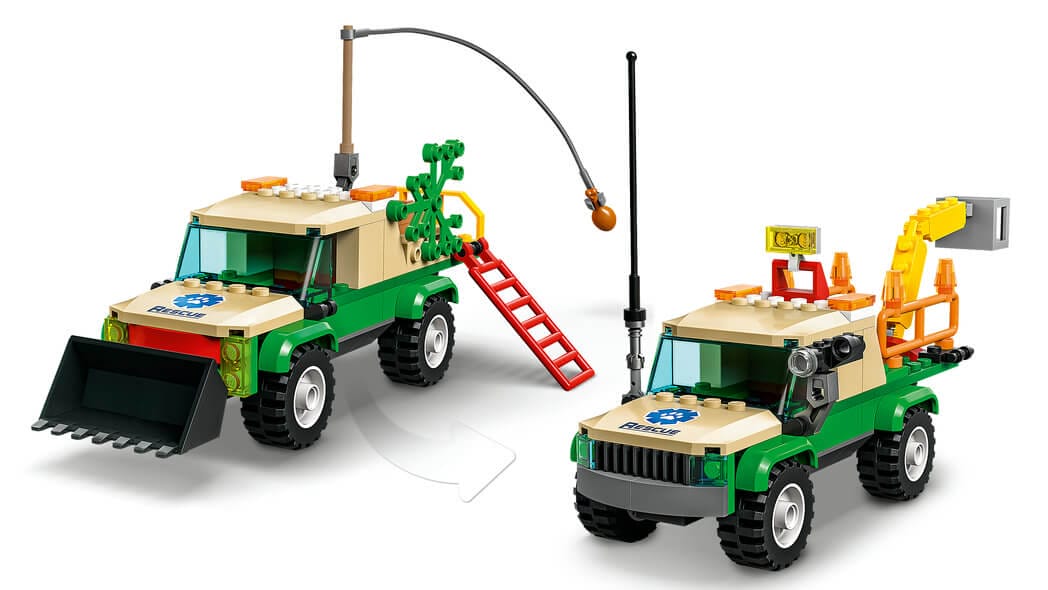 Lego City Wild Animal Rescue Mission 60353 - Image 5