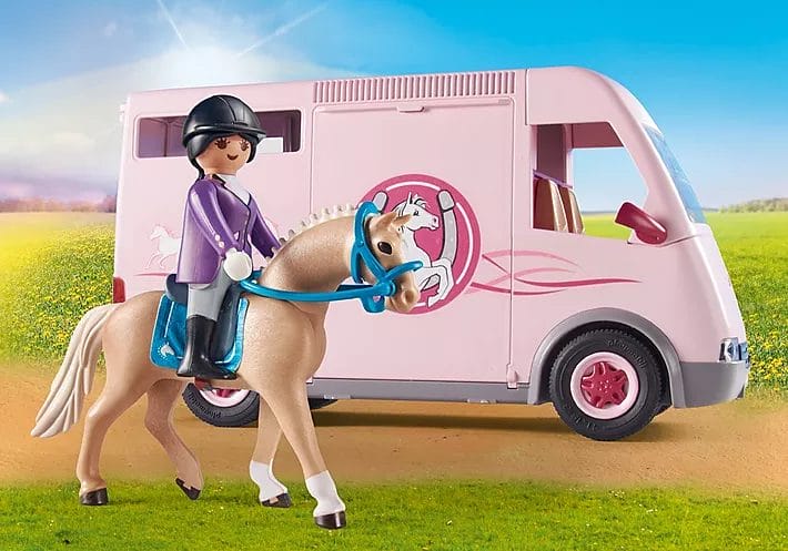 Playmobil Country Horse Transporter with Trainer 71237 - Image 5