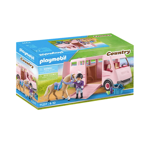 Playmobil Country Horse Transporter with Trainer 71237