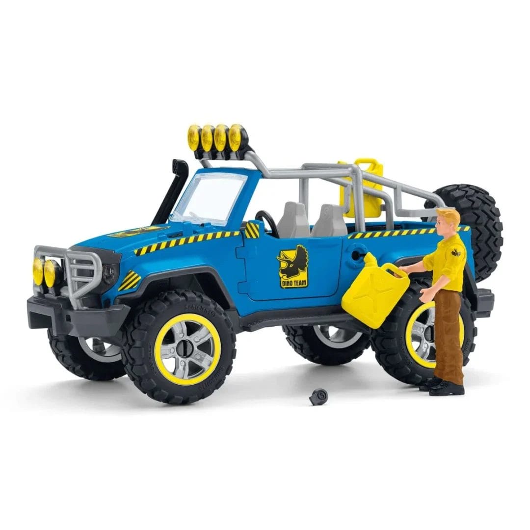 Schleich Dinosaurs Off-Road Vehicle with Dino Outpost - Image 4