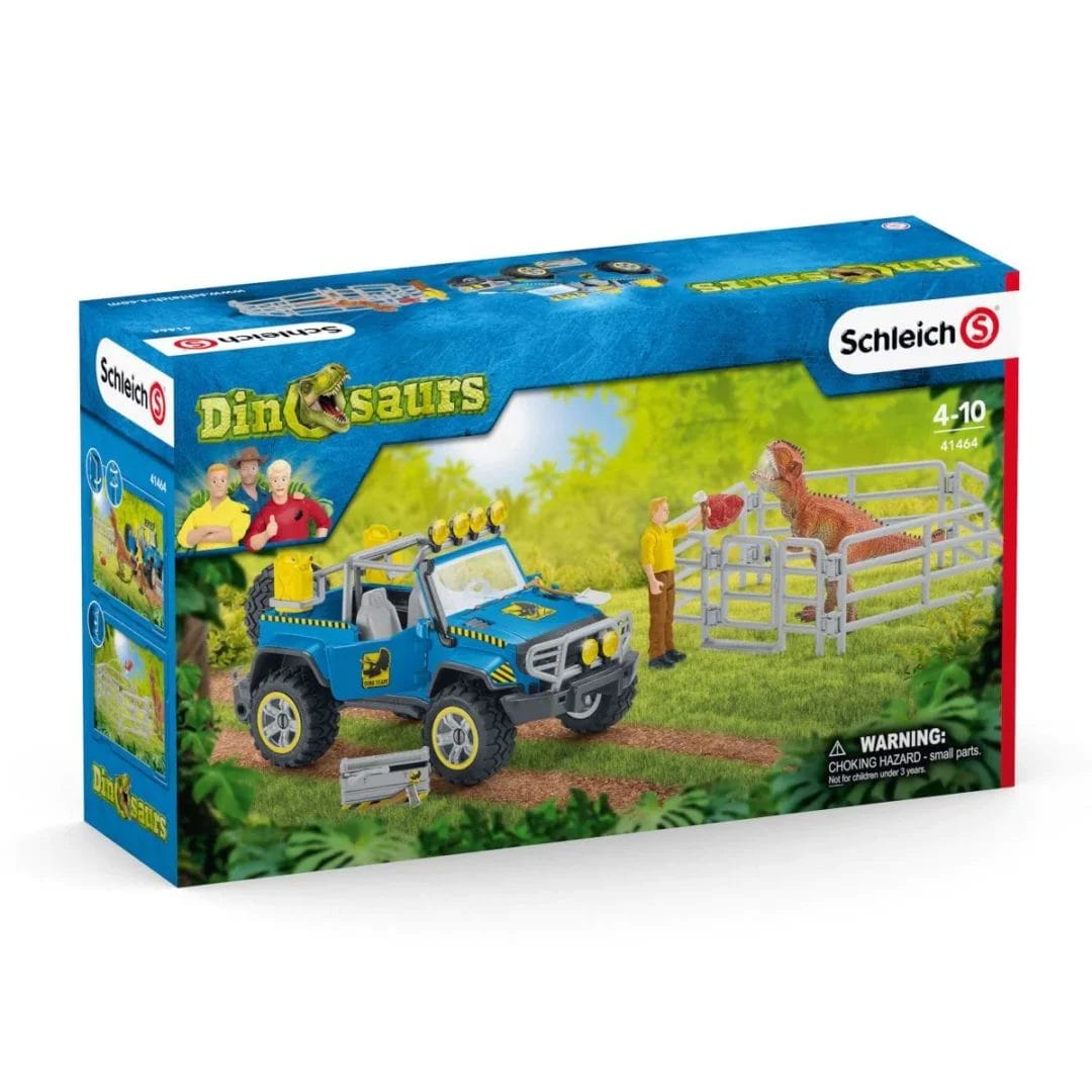 Schleich Dinosaurs Off-Road Vehicle with Dino Outpost