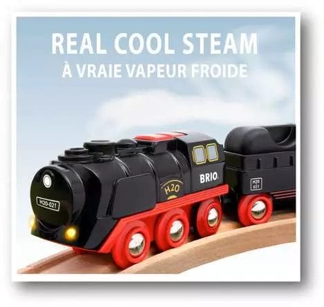 BRIO World Battery-Operated Steaming Train 33884 - Image 9