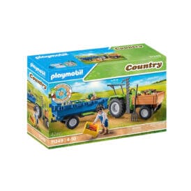 Playmobil Country Harvester Tractor with Trailer 71249