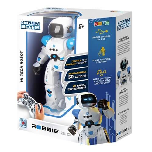 Robbie 2.0 Hi-Tech Robot by Xtrem Bots