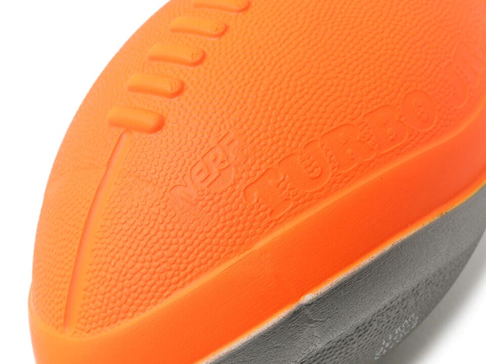 Nerf Sports Turbo Jr. Football Bright Orange/Titanium - Image 2