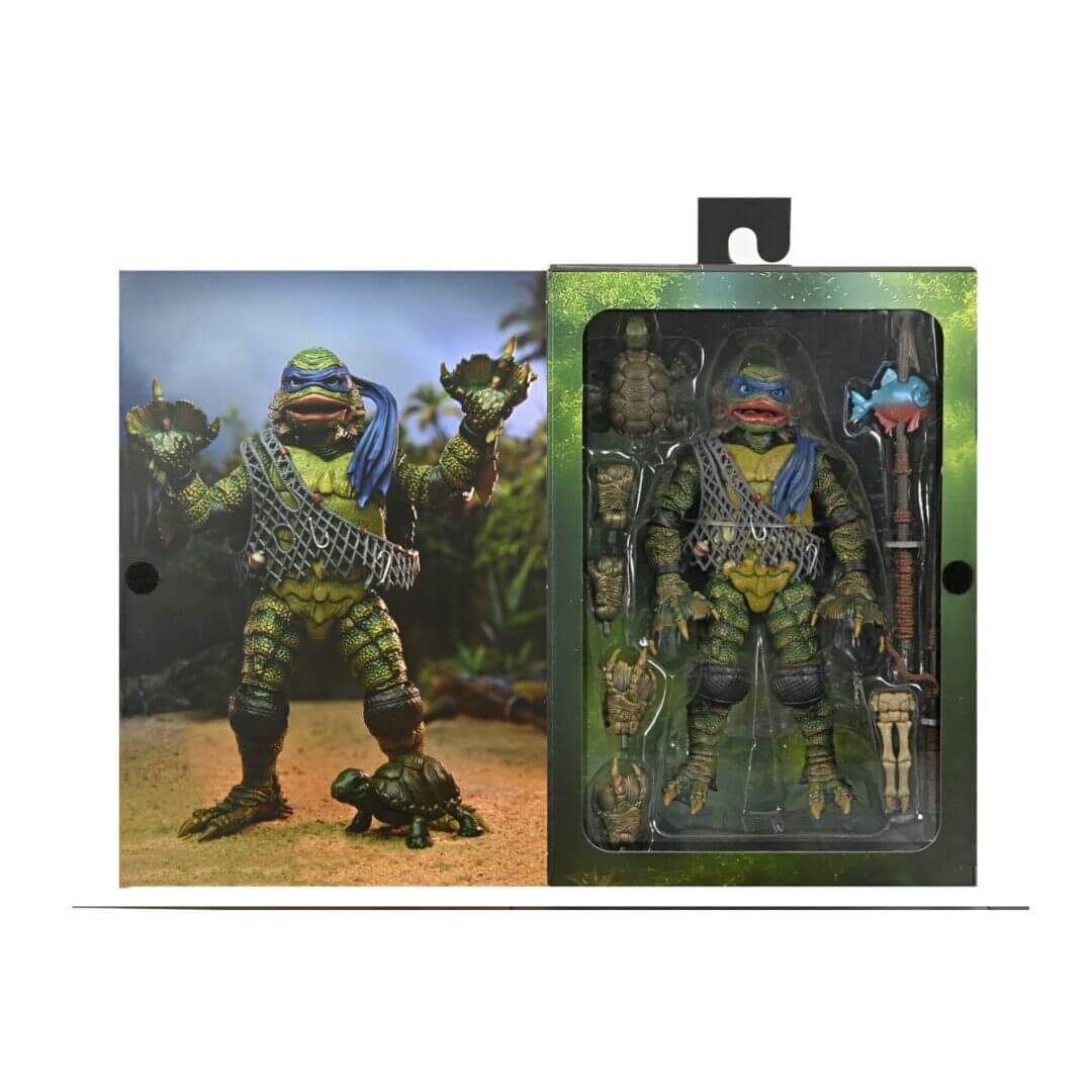 Universal Monsters x Teenage Mutant Ninja Turtles Ultimate Leonardo as Creature from the Black Lagoon by NECA - Image 5