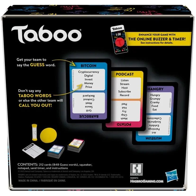 Taboo Game by Hasbro - Image 4