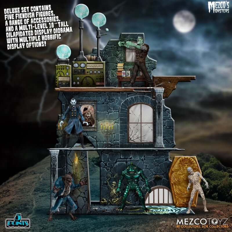 Mezco's Monsters - Tower of Fear Deluxe Box Set 5points - Image 20