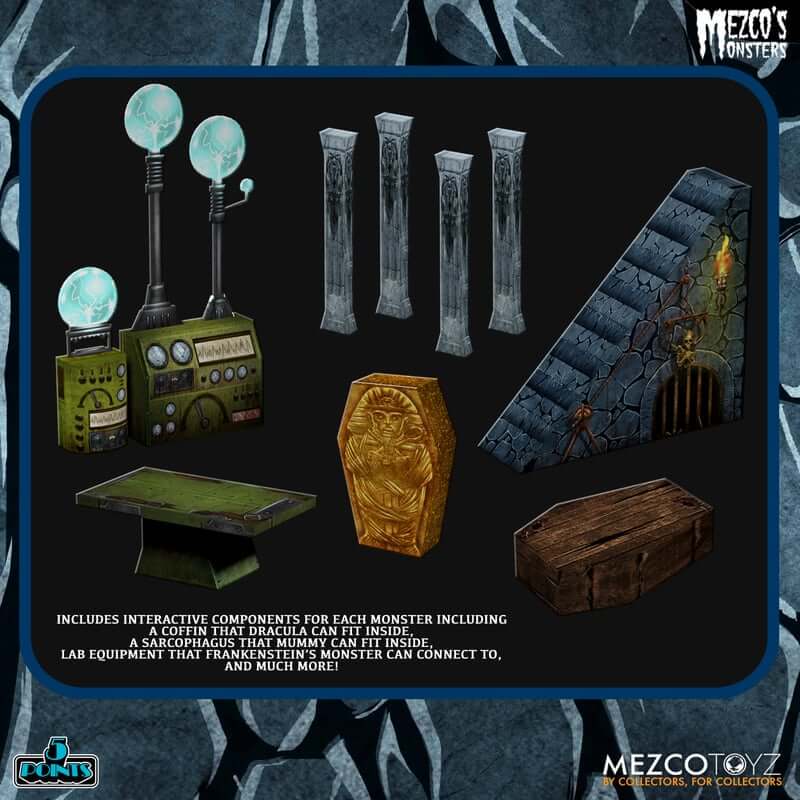Mezco's Monsters - Tower of Fear Deluxe Box Set 5points - Image 7