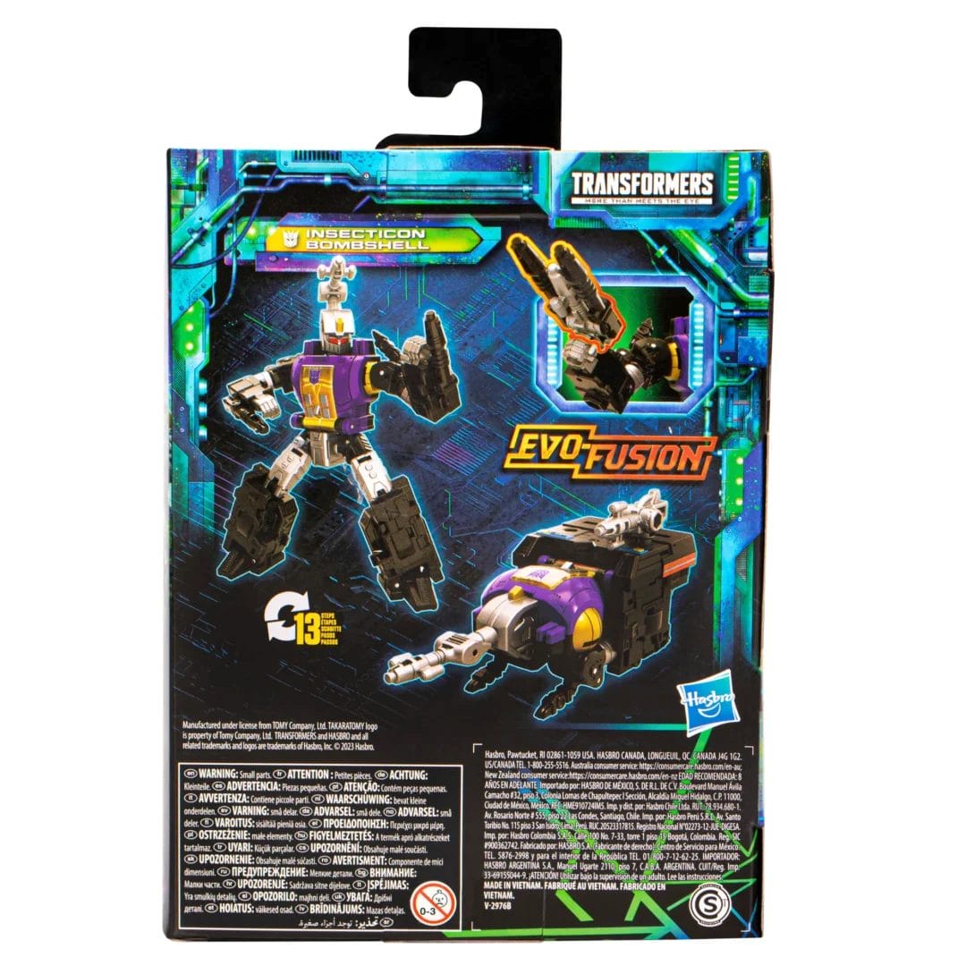 Transformers Legacy Evolution Deluxe Class Insecticon Bombshell Action Figure - Image 3