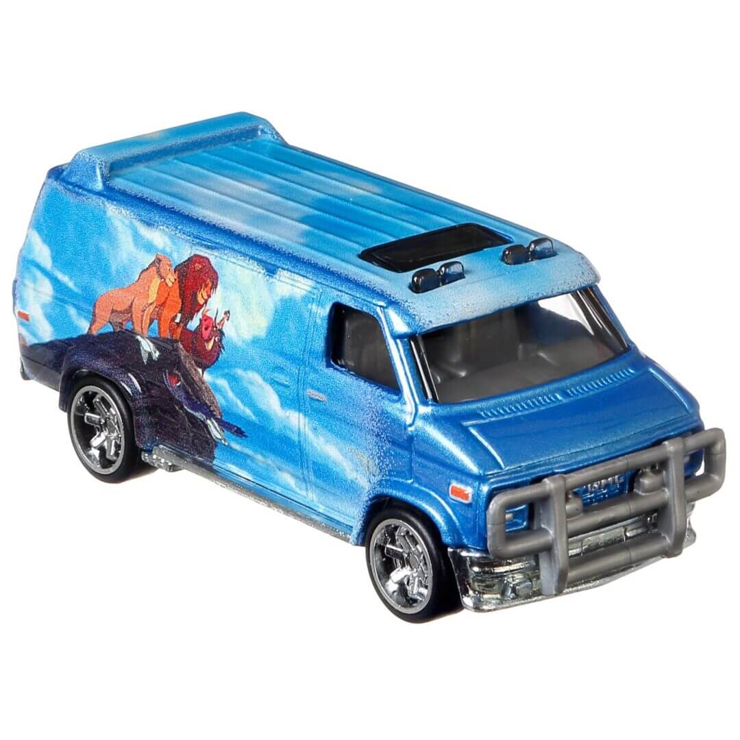 Hot Wheels Disney The Lion King Custome GMC Panel Van Vehicle - Image 3