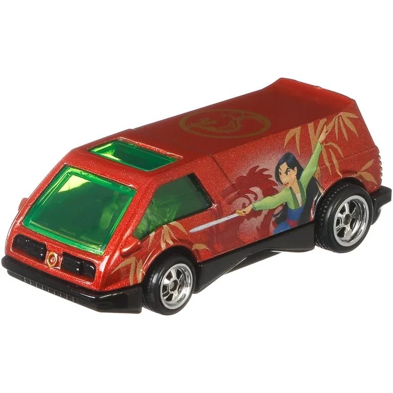 Hot Wheels Disney Mulan '69 Volkswagen Squareback Dream Van Vehicle - Image 2