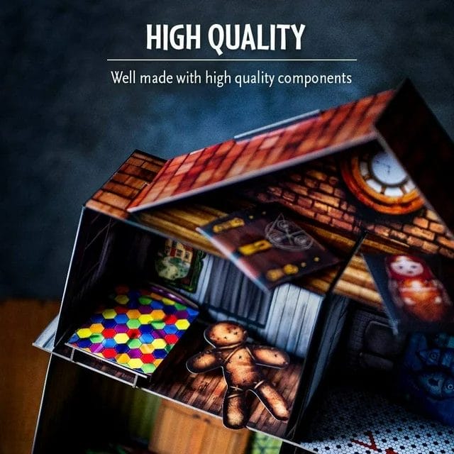 Escape the Room - The Cursed Dollhouse Game by ThinkFun - Image 4