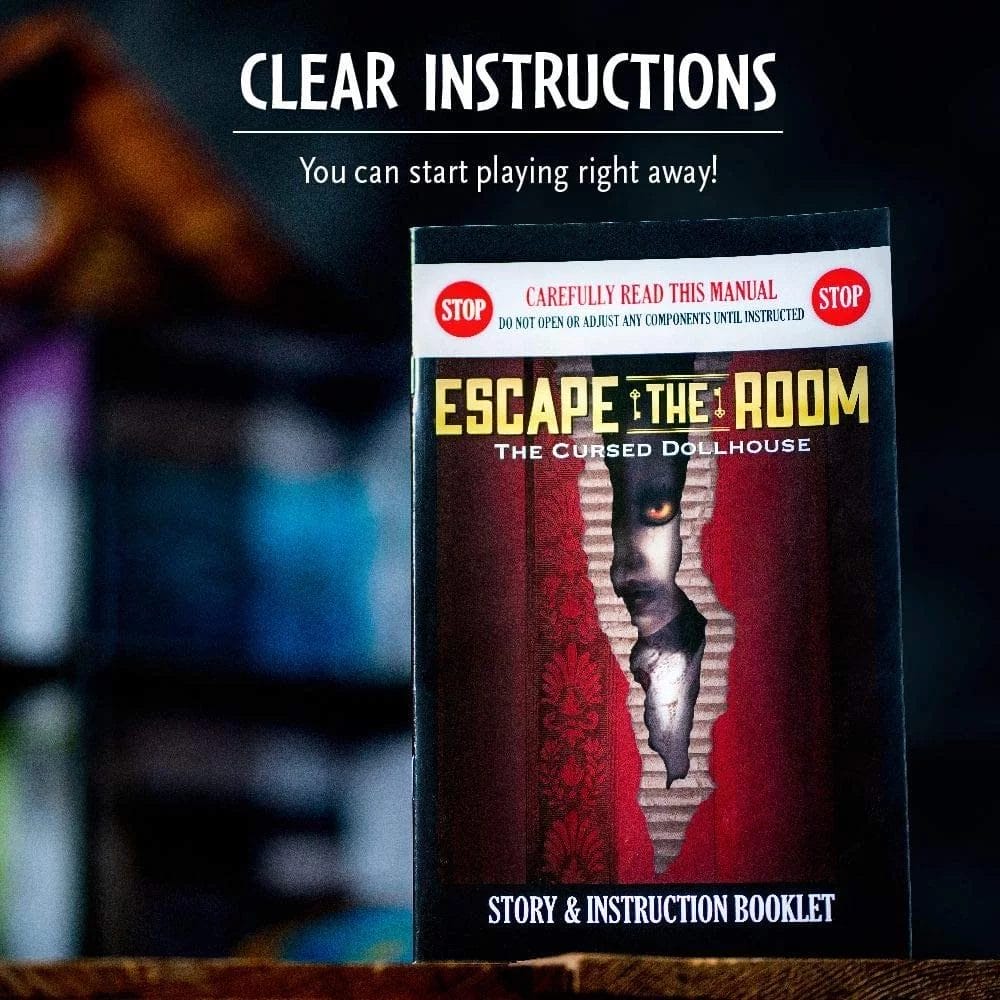 Escape the Room - The Cursed Dollhouse Game by ThinkFun - Image 2