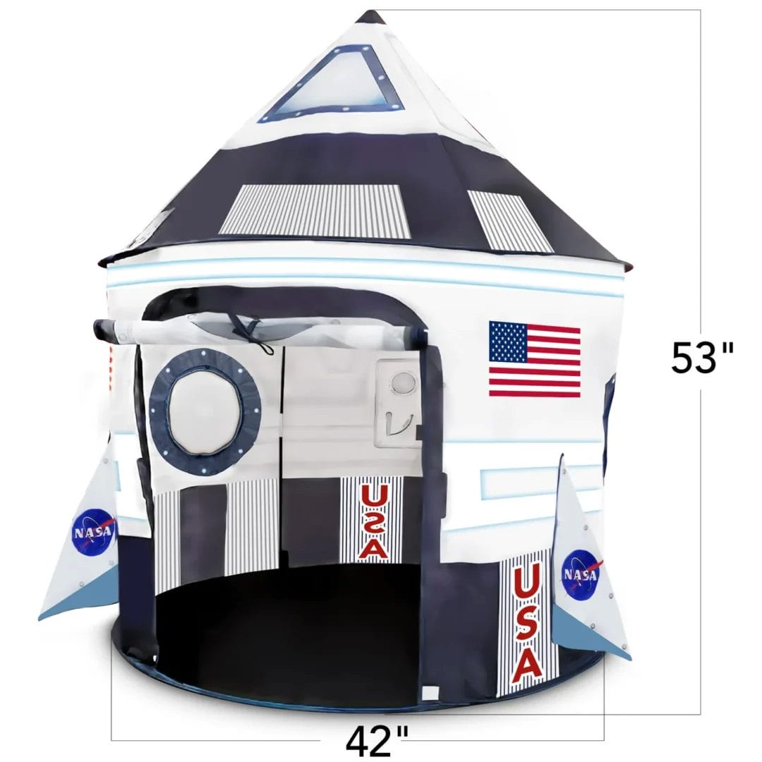 Rocket Ship Pop-up Indoor Tent by ArtCreativity - Image 4