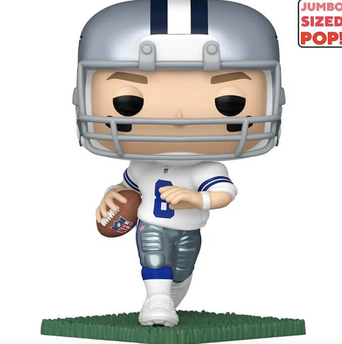 Pop! Football Cowboys Troy Aikman Jumbo Funko Pop! NFL Legends Vinyl Figure #244 - Image 3