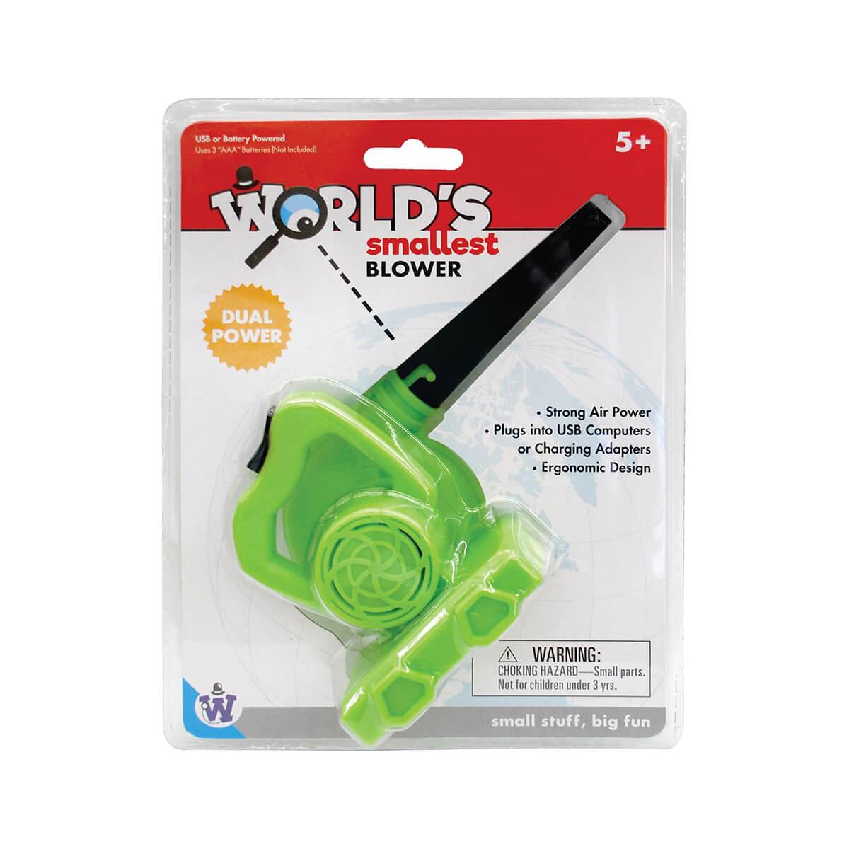 World's Smallest Blower Dual Power - Green