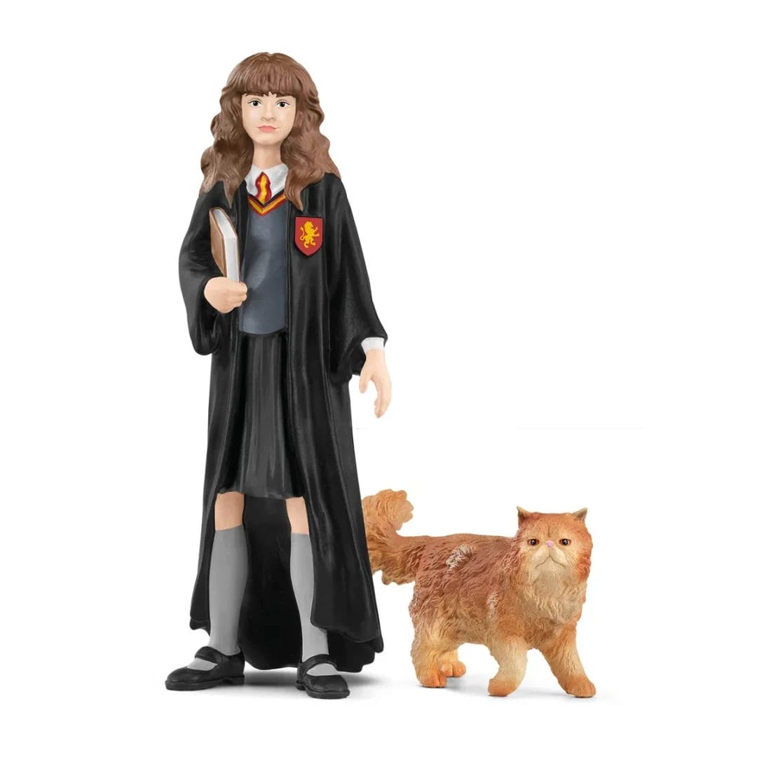 Harry Potter Hermione Granger & Crookshanks Schleich Figure - Image 2