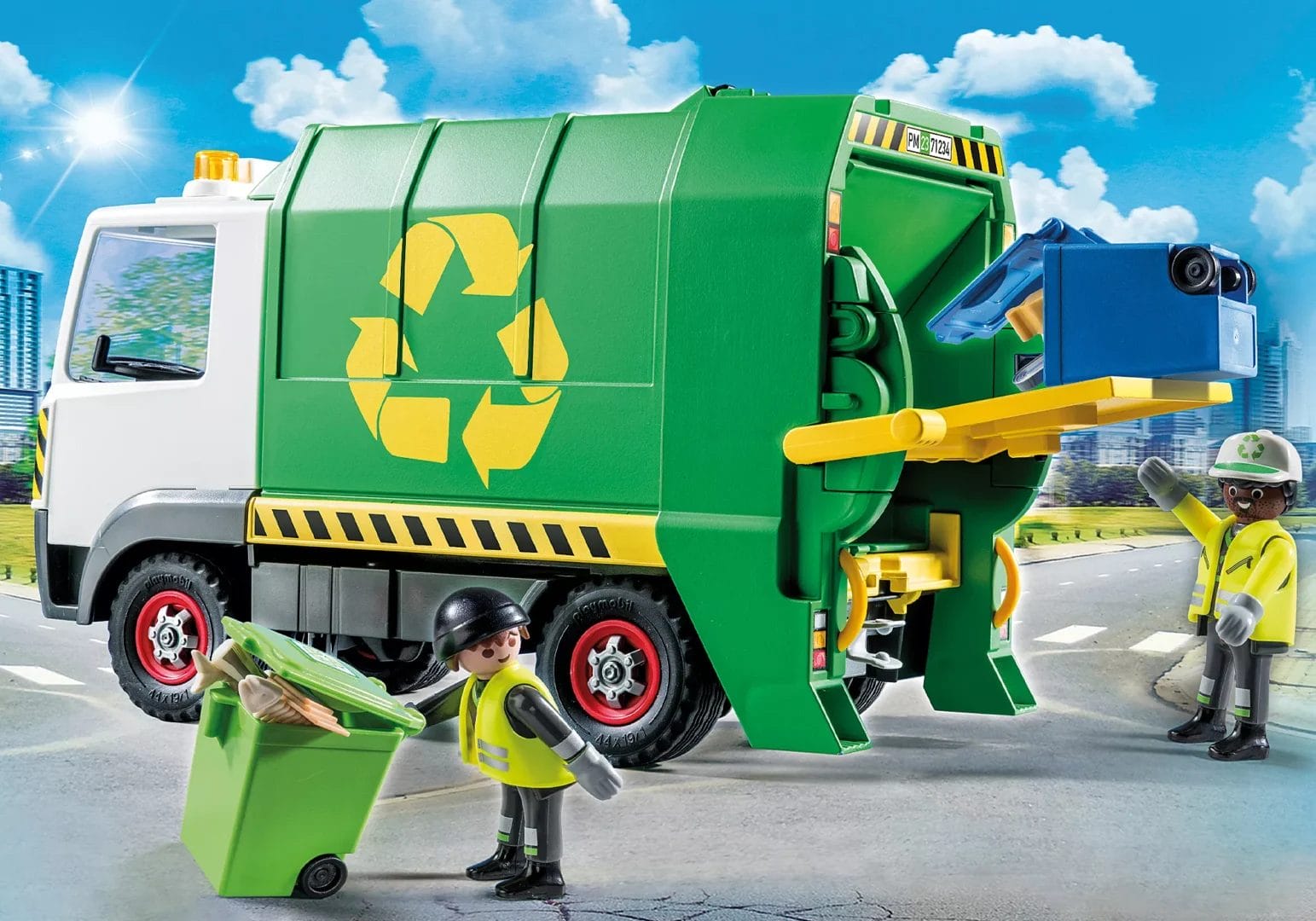 Playmobil City Life Recycling Truck 71234 - Image 3