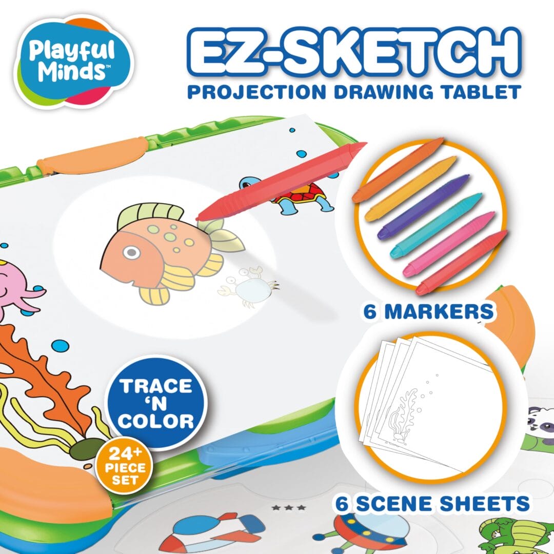 EZ-Sketch Projection Drawing Tablet by Playful Minds - Image 4